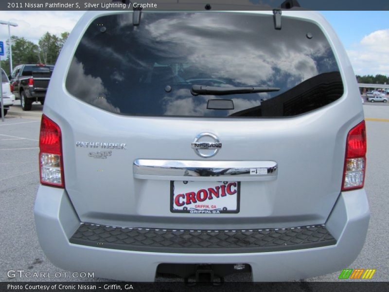 Silver Lightning / Graphite 2011 Nissan Pathfinder S