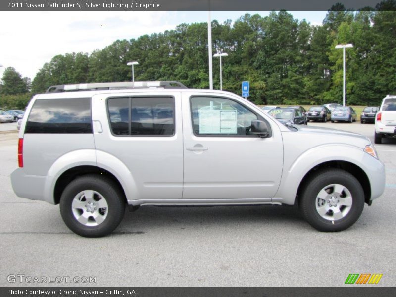 Silver Lightning / Graphite 2011 Nissan Pathfinder S