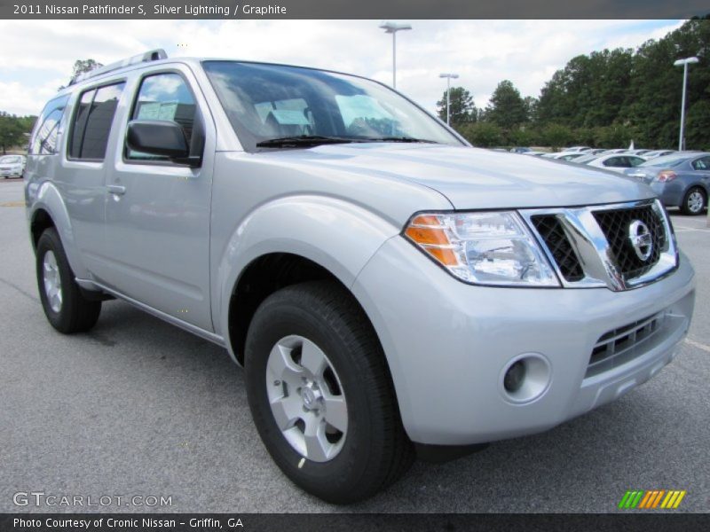 Silver Lightning / Graphite 2011 Nissan Pathfinder S