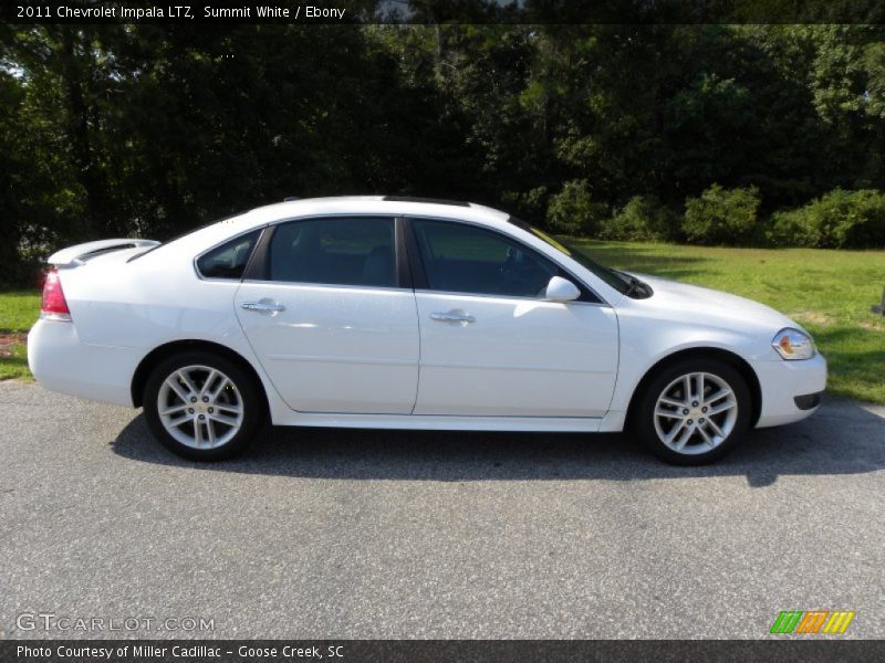 Summit White / Ebony 2011 Chevrolet Impala LTZ