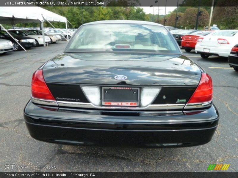 Black / Medium Light Stone 2011 Ford Crown Victoria LX