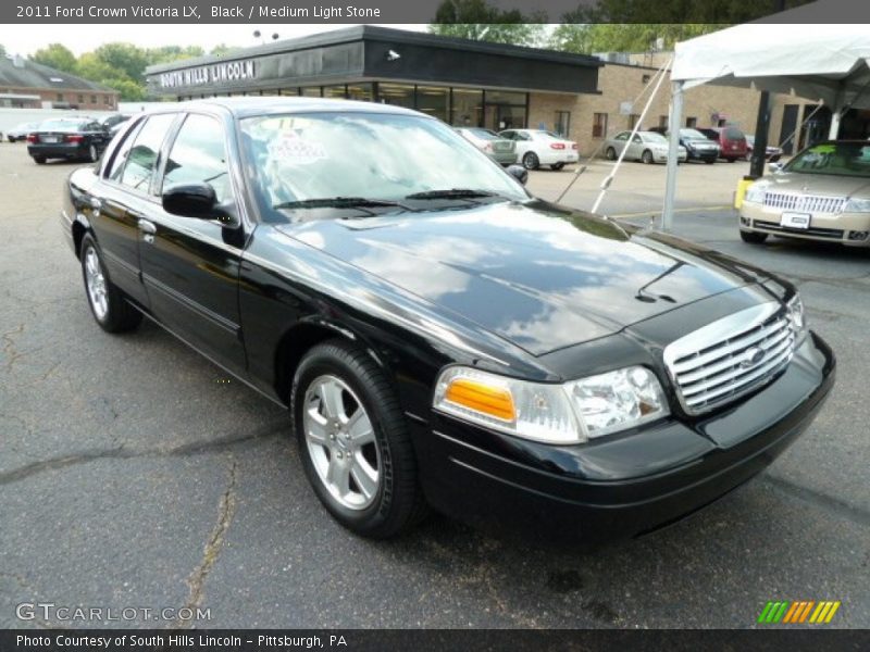 Front 3/4 View of 2011 Crown Victoria LX