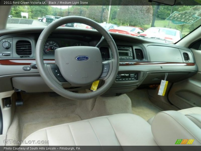 Dashboard of 2011 Crown Victoria LX