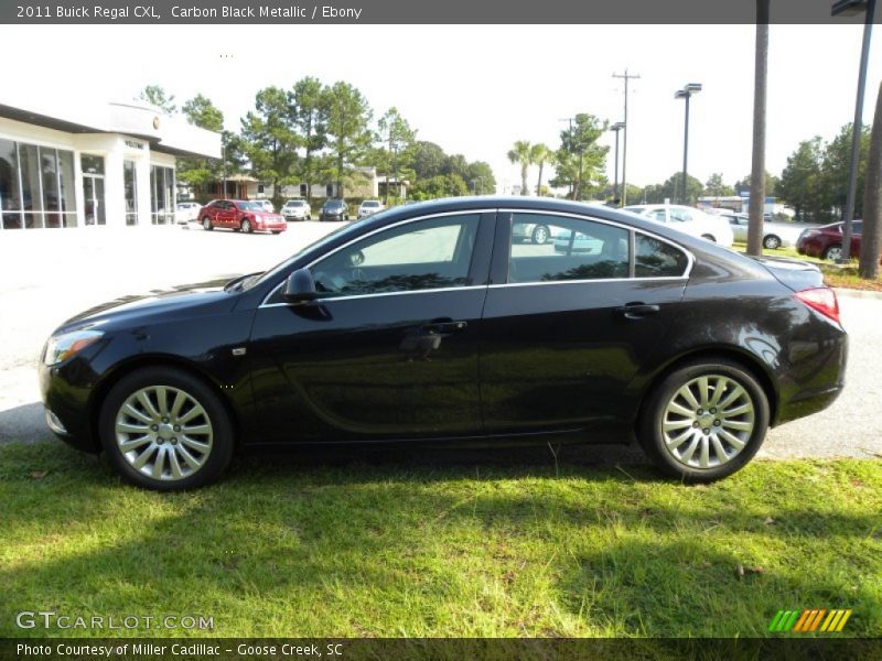 Carbon Black Metallic / Ebony 2011 Buick Regal CXL