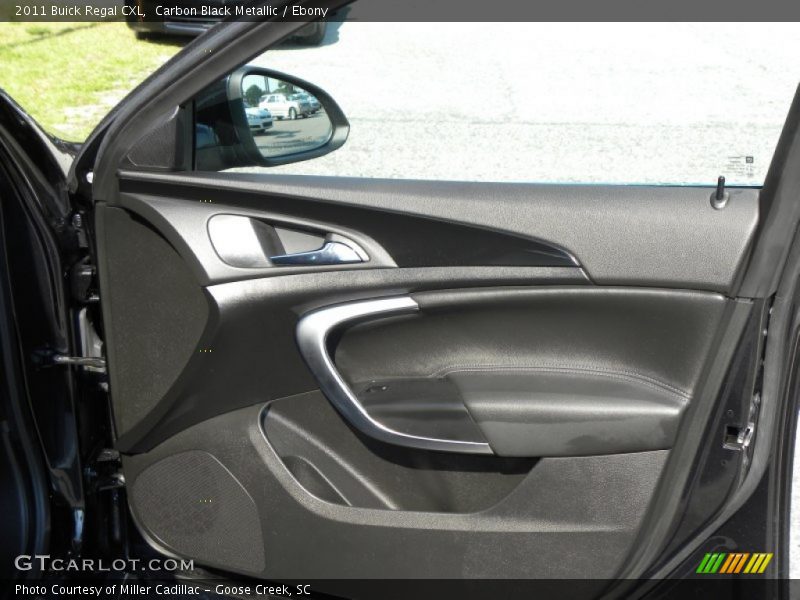 Carbon Black Metallic / Ebony 2011 Buick Regal CXL