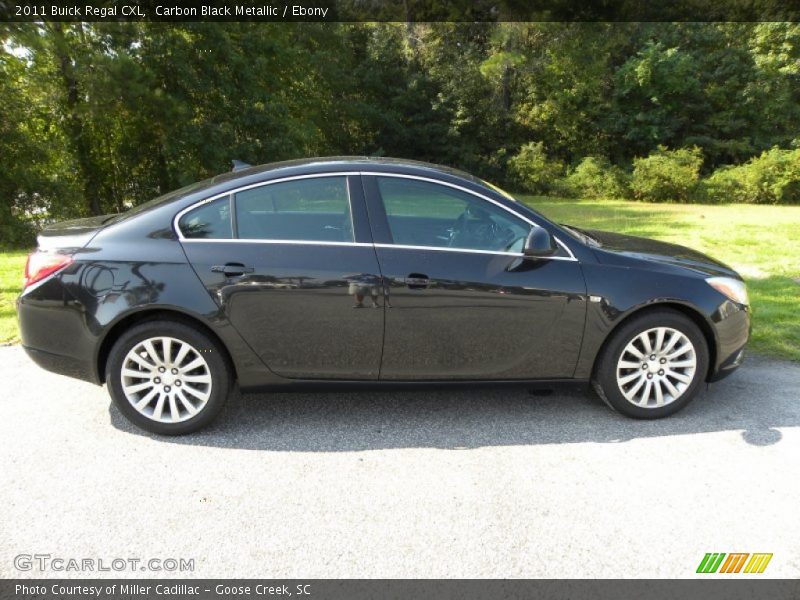 Carbon Black Metallic / Ebony 2011 Buick Regal CXL