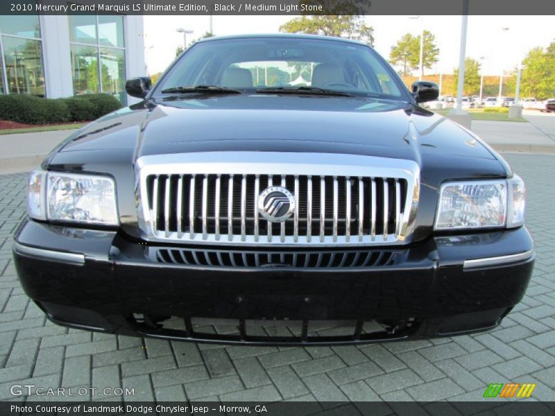 Black / Medium Light Stone 2010 Mercury Grand Marquis LS Ultimate Edition