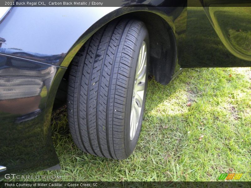 Carbon Black Metallic / Ebony 2011 Buick Regal CXL