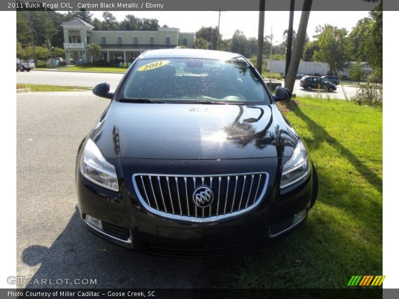 Carbon Black Metallic / Ebony 2011 Buick Regal CXL