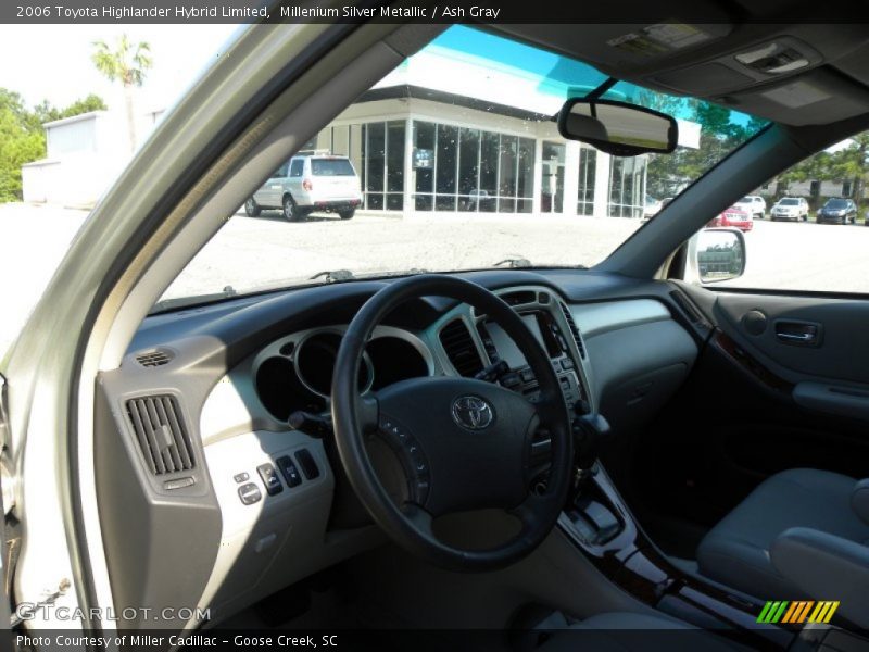 Millenium Silver Metallic / Ash Gray 2006 Toyota Highlander Hybrid Limited