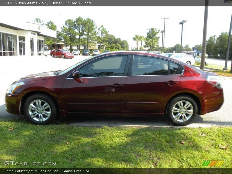 Tuscan Sun Red / Blond 2010 Nissan Altima 2.5 S