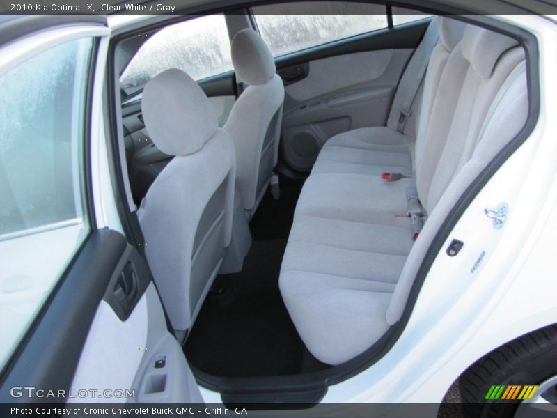 Clear White / Gray 2010 Kia Optima LX