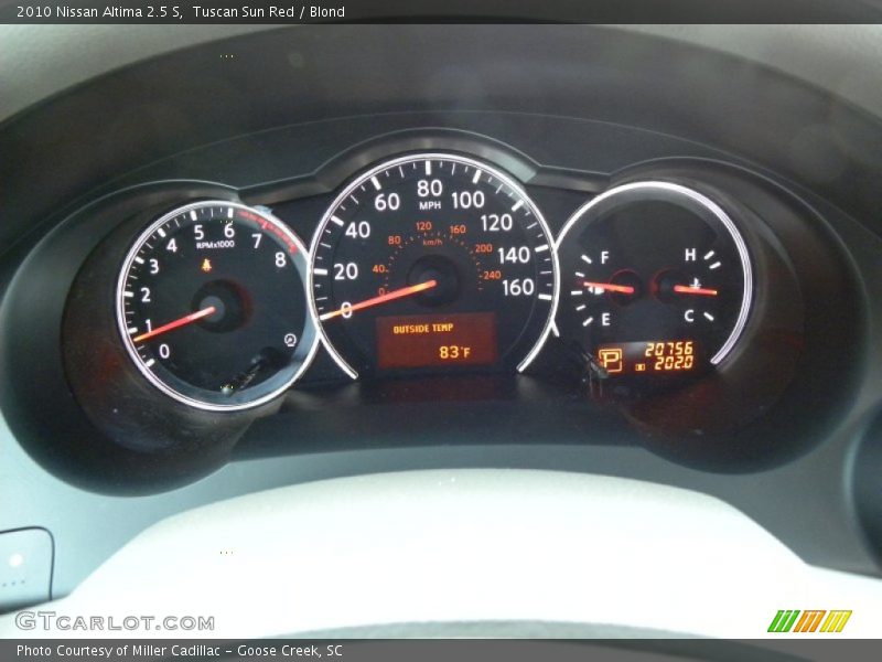 Tuscan Sun Red / Blond 2010 Nissan Altima 2.5 S