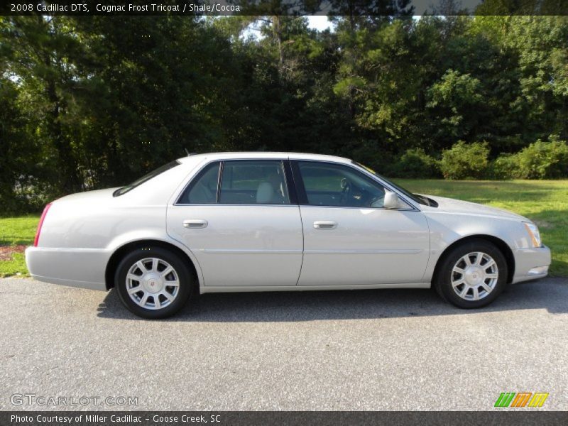 Cognac Frost Tricoat / Shale/Cocoa 2008 Cadillac DTS