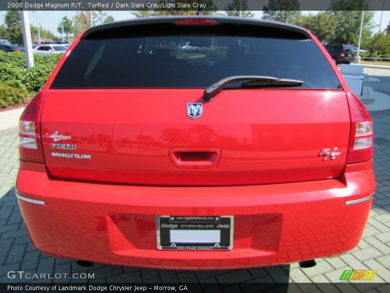 TorRed / Dark Slate Gray/Light Slate Gray 2008 Dodge Magnum R/T