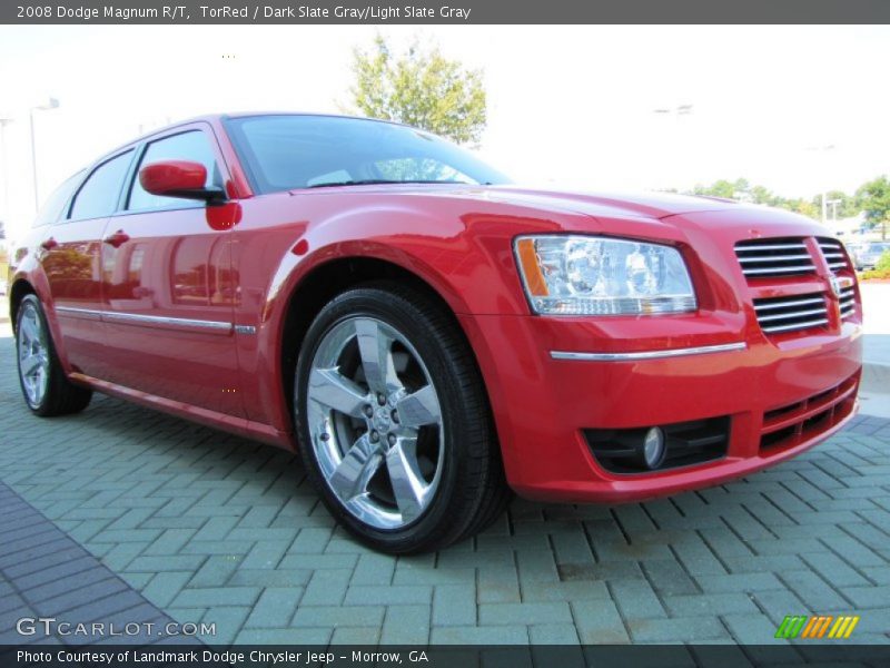 TorRed / Dark Slate Gray/Light Slate Gray 2008 Dodge Magnum R/T