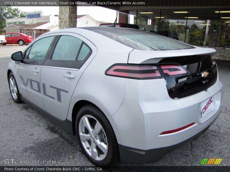 Silver Ice Metallic / Jet Black/Ceramic White Accents 2012 Chevrolet Volt Hatchback