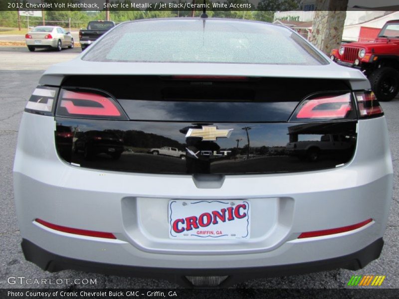 Silver Ice Metallic / Jet Black/Ceramic White Accents 2012 Chevrolet Volt Hatchback