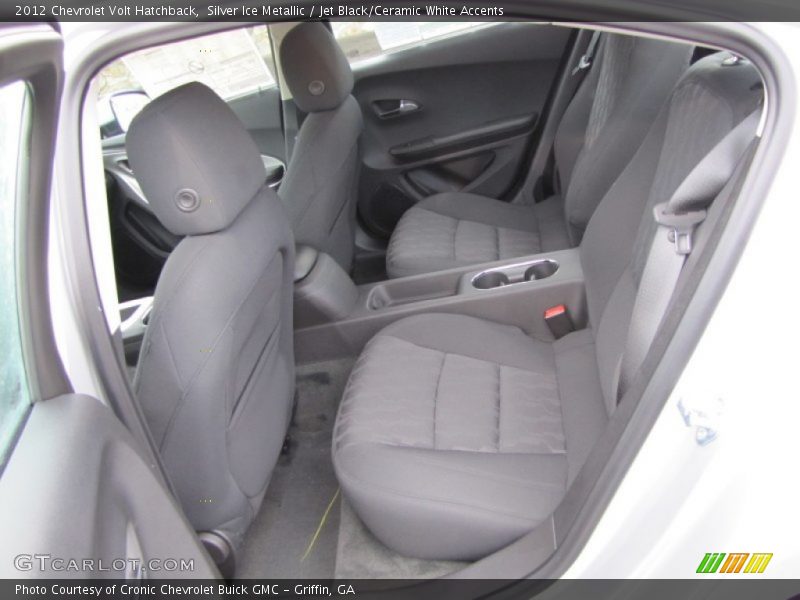  2012 Volt Hatchback Jet Black/Ceramic White Accents Interior