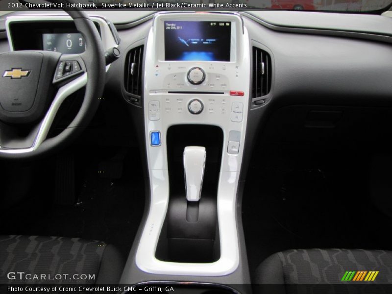 Silver Ice Metallic / Jet Black/Ceramic White Accents 2012 Chevrolet Volt Hatchback