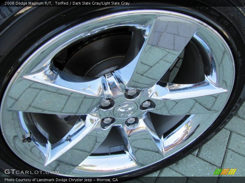 TorRed / Dark Slate Gray/Light Slate Gray 2008 Dodge Magnum R/T