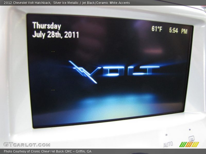 Silver Ice Metallic / Jet Black/Ceramic White Accents 2012 Chevrolet Volt Hatchback