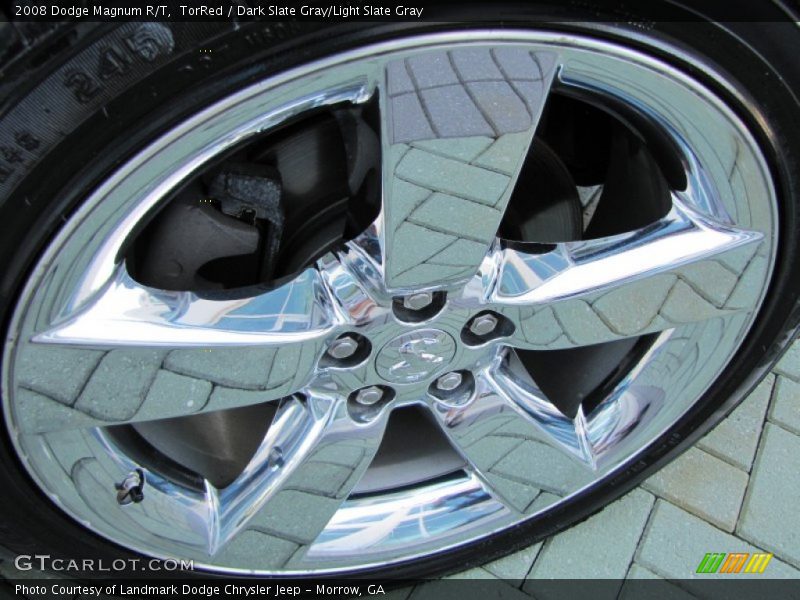 TorRed / Dark Slate Gray/Light Slate Gray 2008 Dodge Magnum R/T