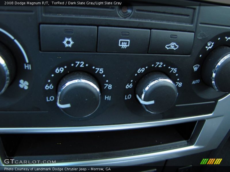 Controls of 2008 Magnum R/T