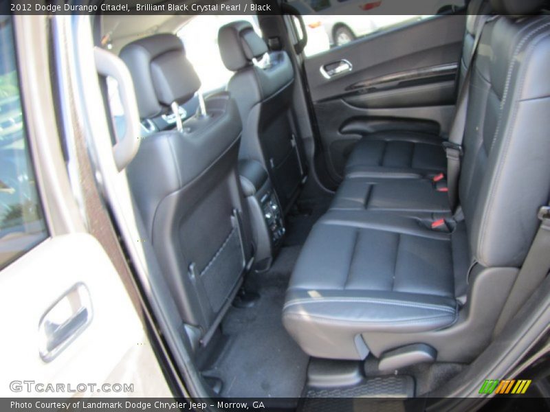  2012 Durango Citadel Black Interior