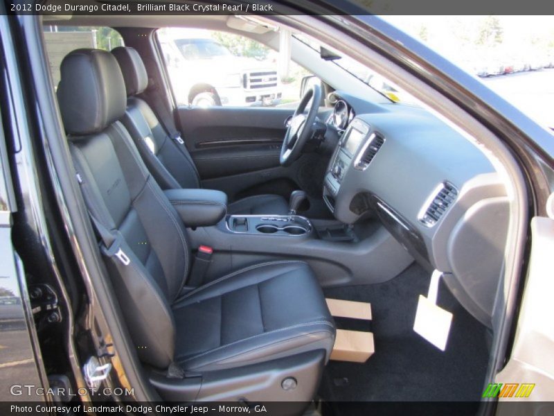  2012 Durango Citadel Black Interior