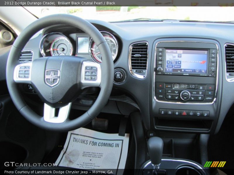 Dashboard of 2012 Durango Citadel