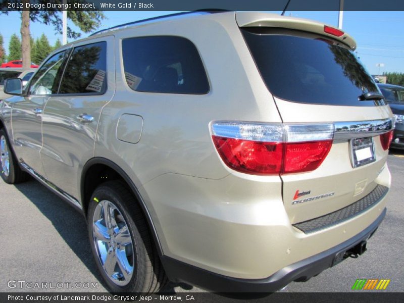  2012 Durango Citadel White Gold