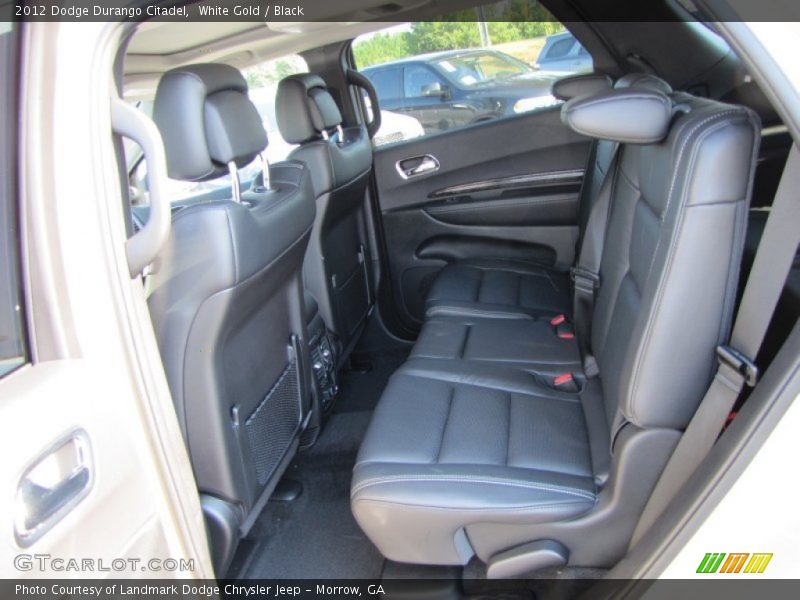  2012 Durango Citadel Black Interior