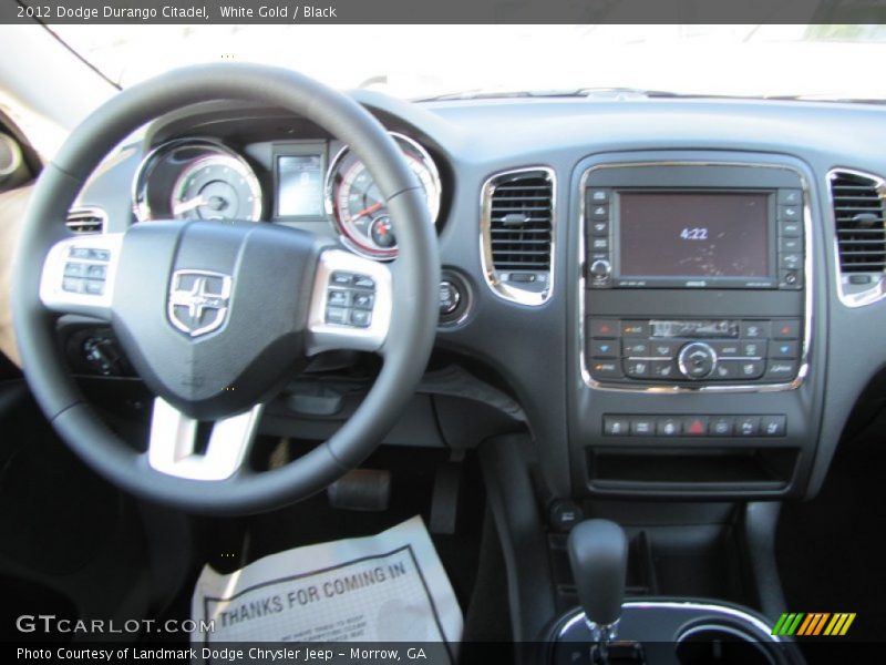 Dashboard of 2012 Durango Citadel