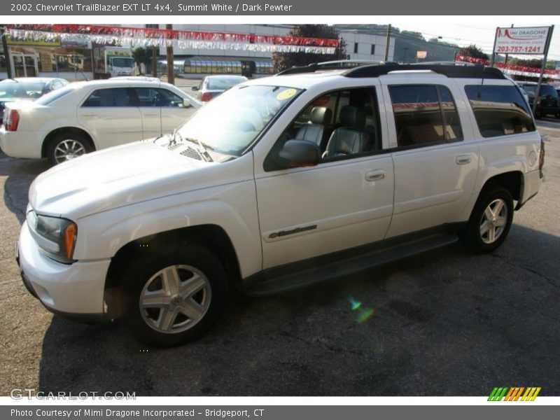 Summit White / Dark Pewter 2002 Chevrolet TrailBlazer EXT LT 4x4