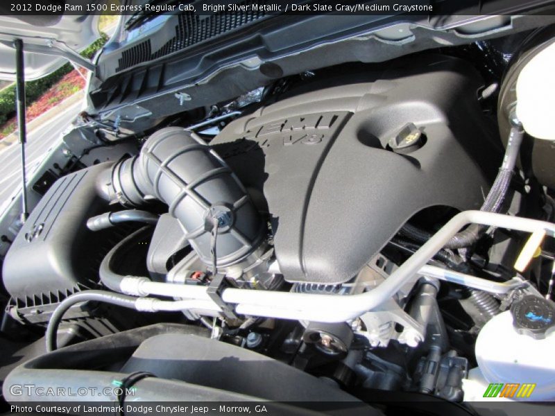 Bright Silver Metallic / Dark Slate Gray/Medium Graystone 2012 Dodge Ram 1500 Express Regular Cab