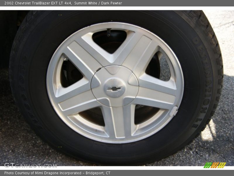 Summit White / Dark Pewter 2002 Chevrolet TrailBlazer EXT LT 4x4