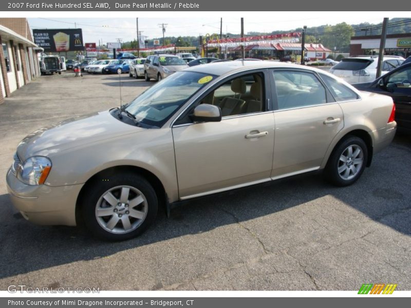 Dune Pearl Metallic / Pebble 2007 Ford Five Hundred SEL AWD