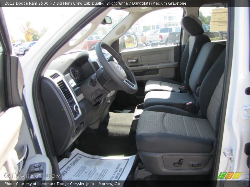  2012 Ram 3500 HD Big Horn Crew Cab Dually Dark Slate/Medium Graystone Interior