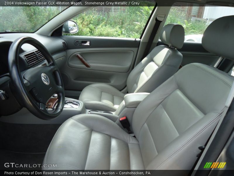  2004 Passat GLX 4Motion Wagon Grey Interior