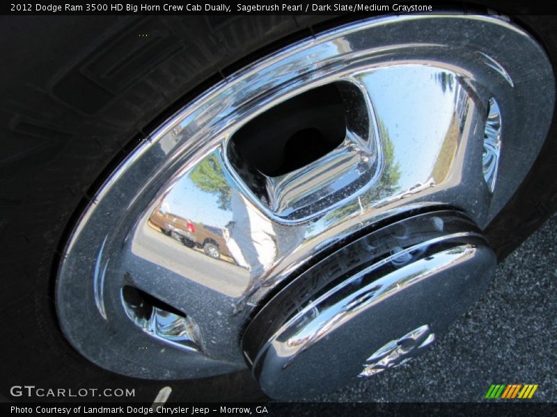 Sagebrush Pearl / Dark Slate/Medium Graystone 2012 Dodge Ram 3500 HD Big Horn Crew Cab Dually