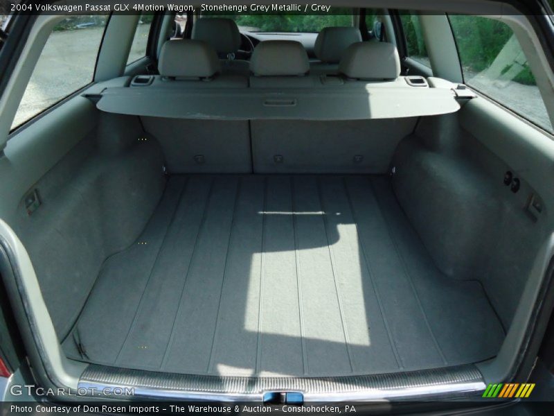  2004 Passat GLX 4Motion Wagon Trunk