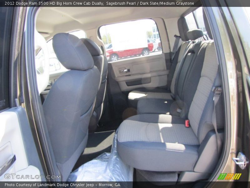 Sagebrush Pearl / Dark Slate/Medium Graystone 2012 Dodge Ram 3500 HD Big Horn Crew Cab Dually