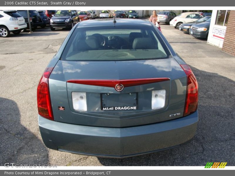Stealth Gray / Ebony 2006 Cadillac CTS Sedan