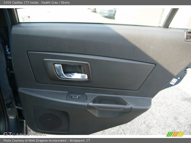 Stealth Gray / Ebony 2006 Cadillac CTS Sedan