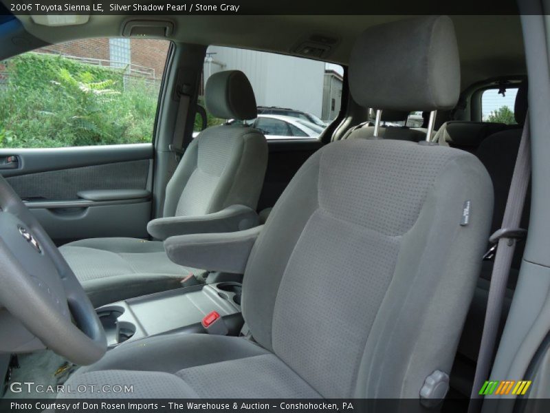 Silver Shadow Pearl / Stone Gray 2006 Toyota Sienna LE