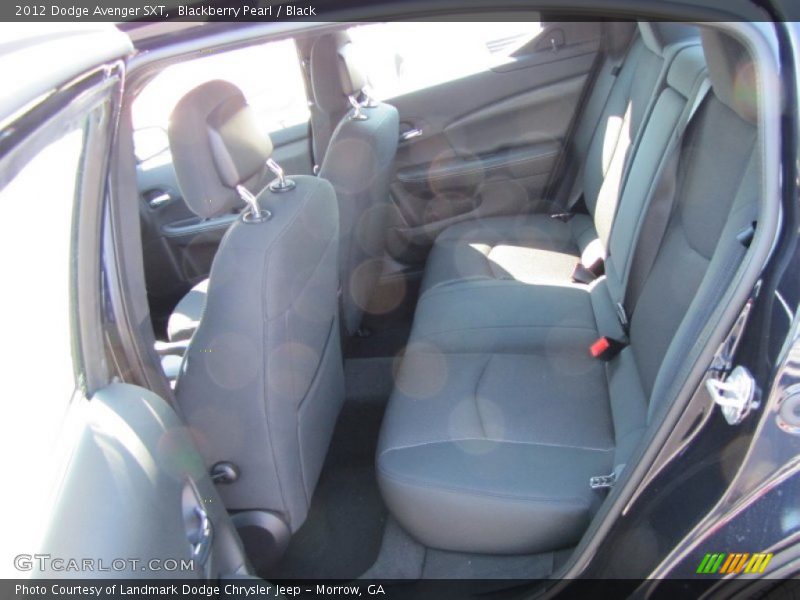 Blackberry Pearl / Black 2012 Dodge Avenger SXT