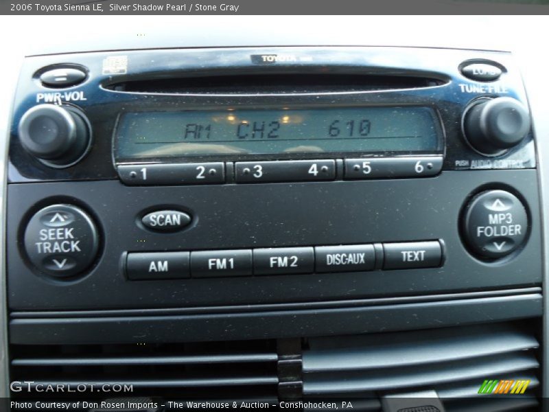 Silver Shadow Pearl / Stone Gray 2006 Toyota Sienna LE