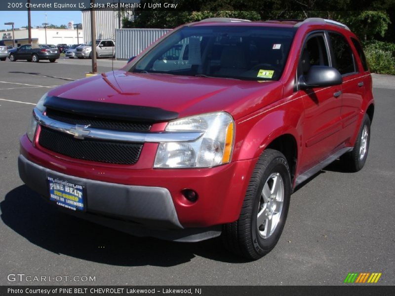 Salsa Red Metallic / Light Gray 2005 Chevrolet Equinox LS