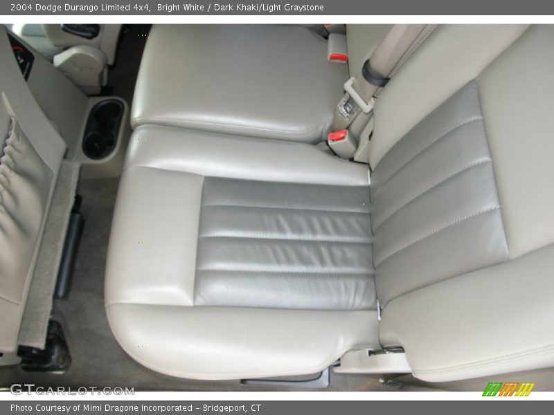 Bright White / Dark Khaki/Light Graystone 2004 Dodge Durango Limited 4x4